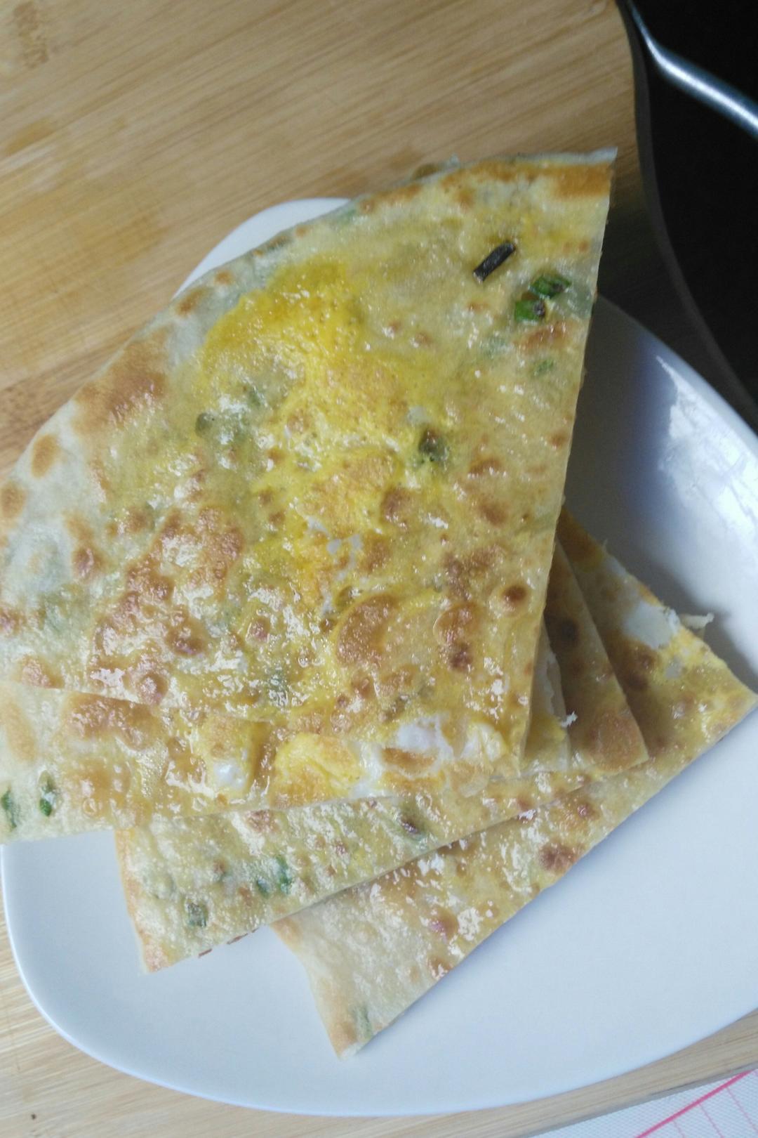 岁月静好wwy做的鸡蛋葱油饼