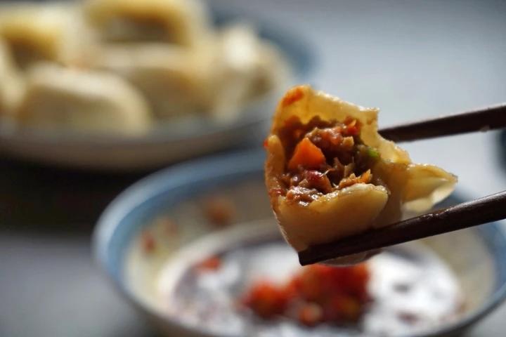 纯手工羊肉水饺