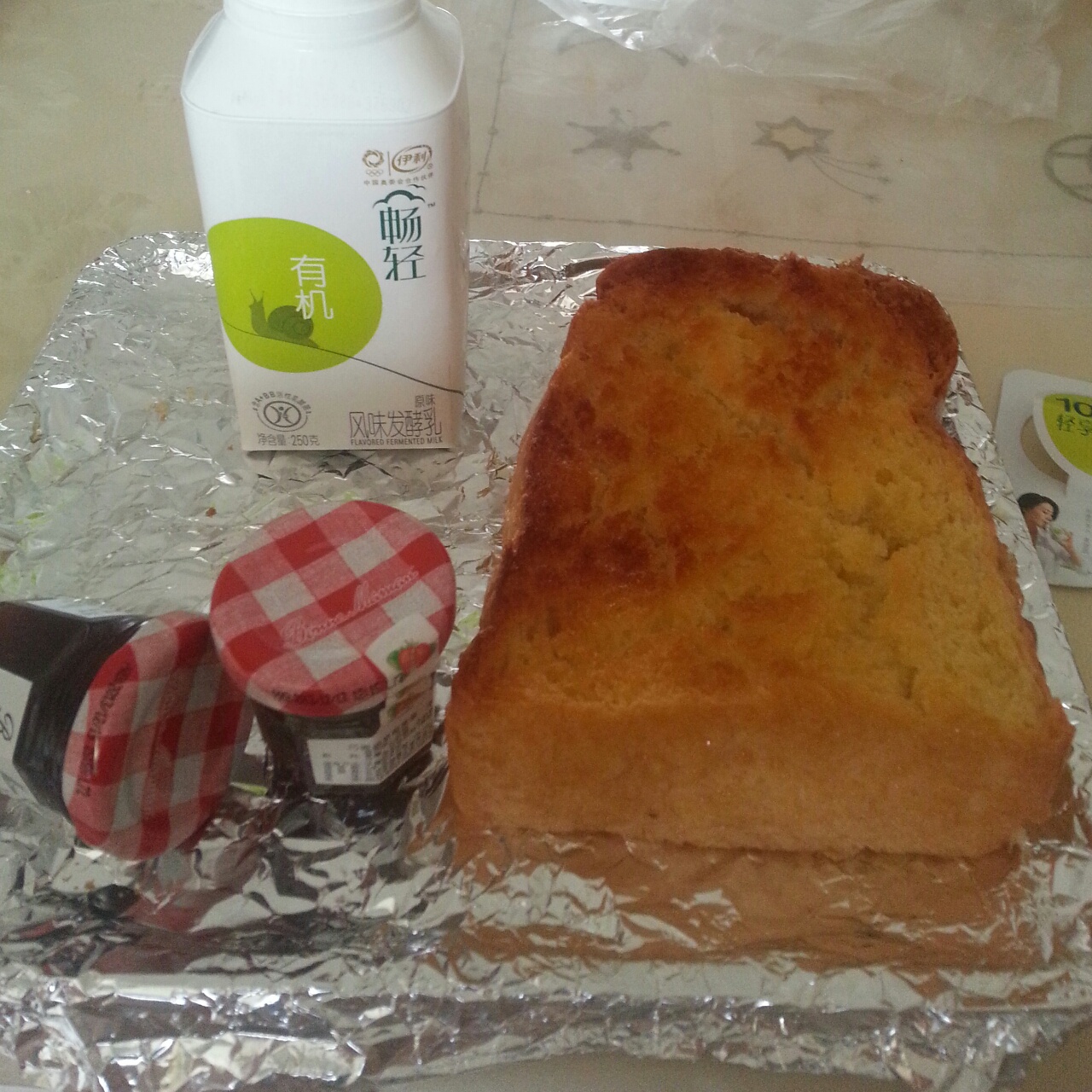 奶油砂糖厚片土司