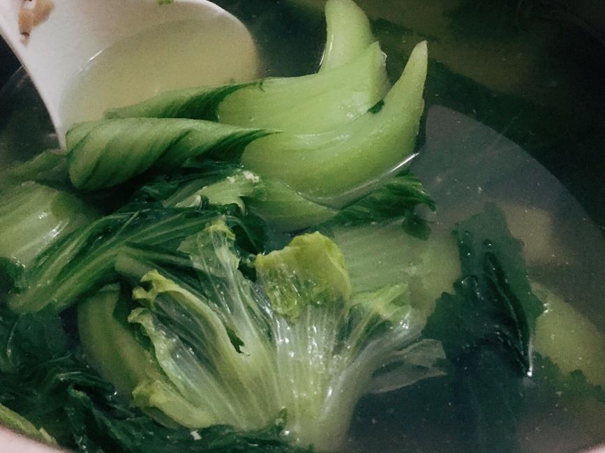 皮蛋芥菜汤的做法