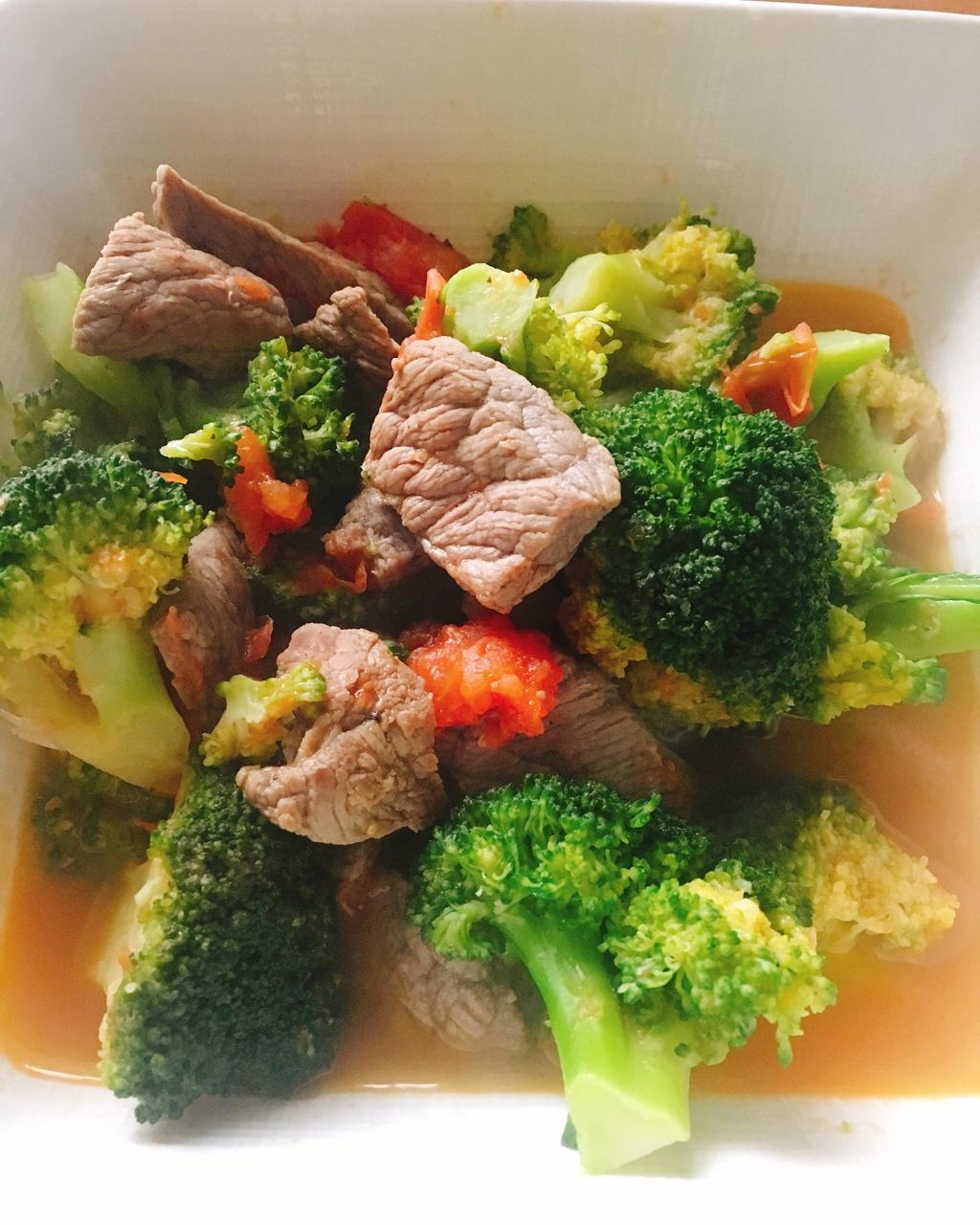 胖lennie做的西兰花牛肉