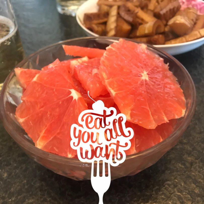 葡萄柚的打开方式