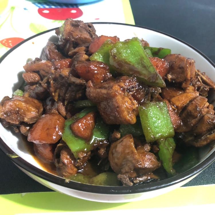 家常红烧鸡块