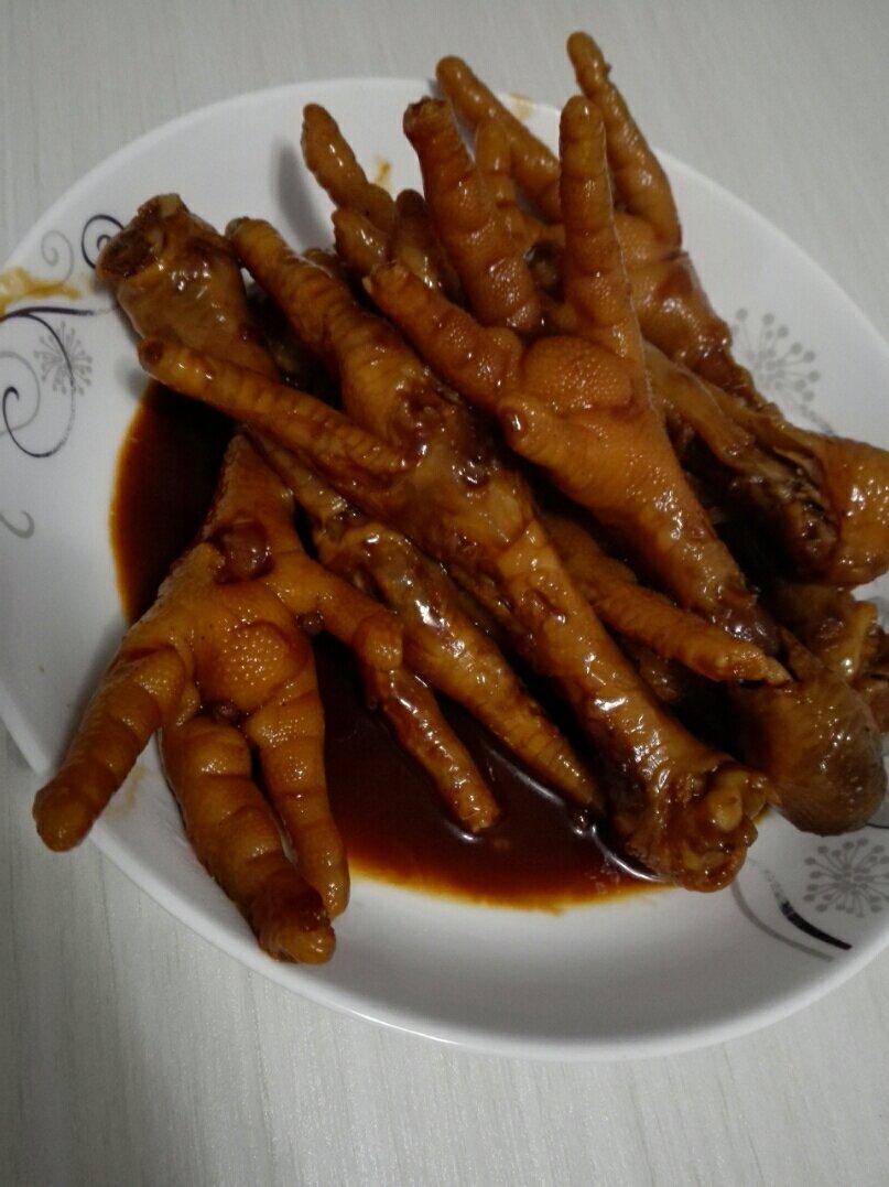 秘制红烧鸡爪