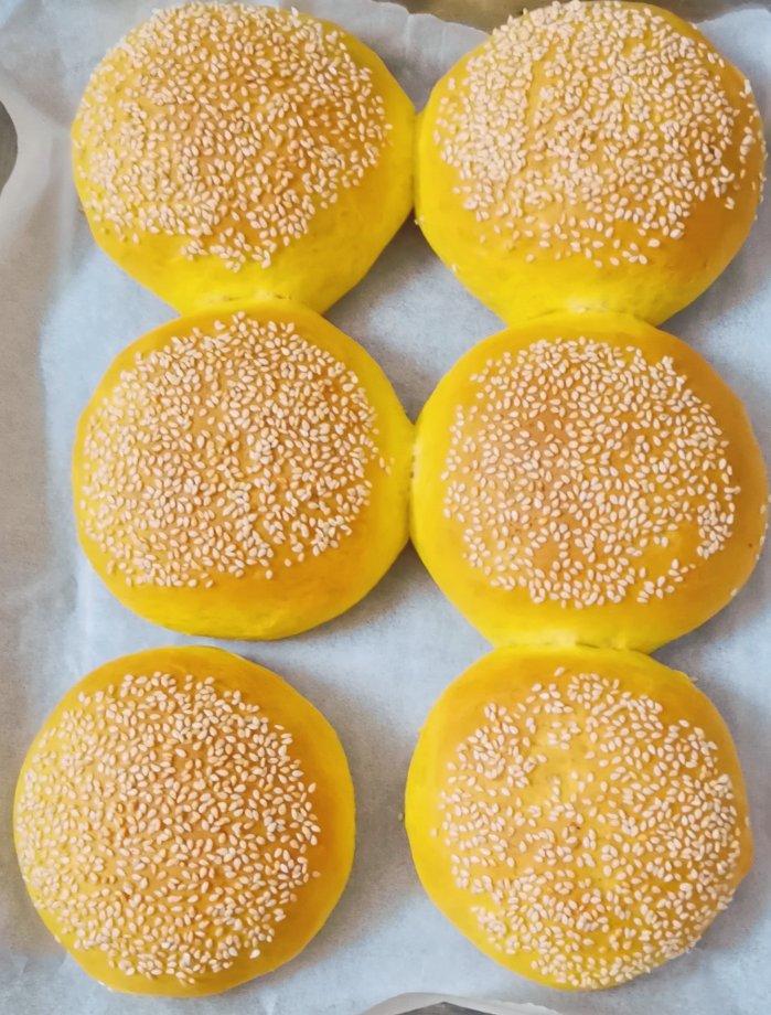 四种口味汉堡胚