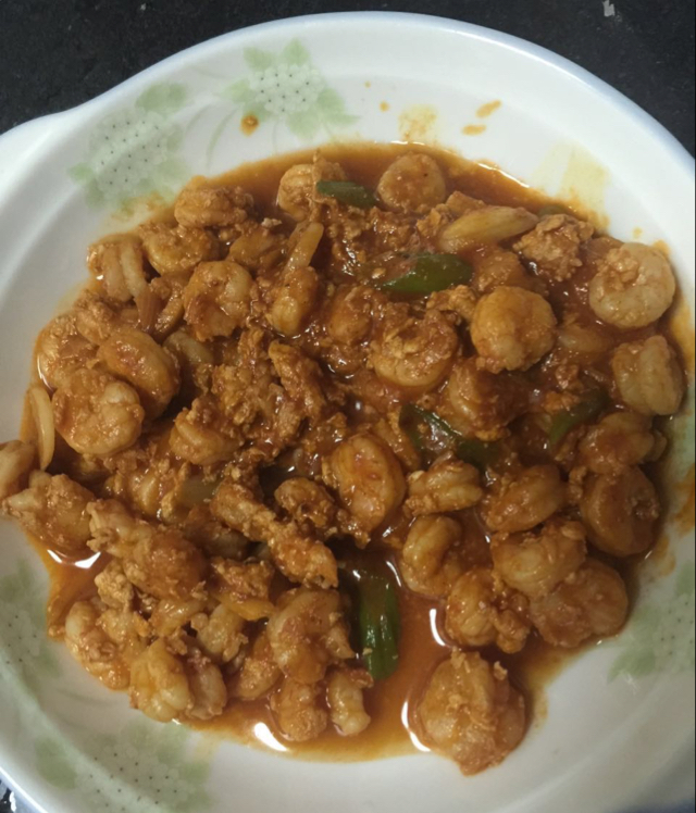 番茄虾仁