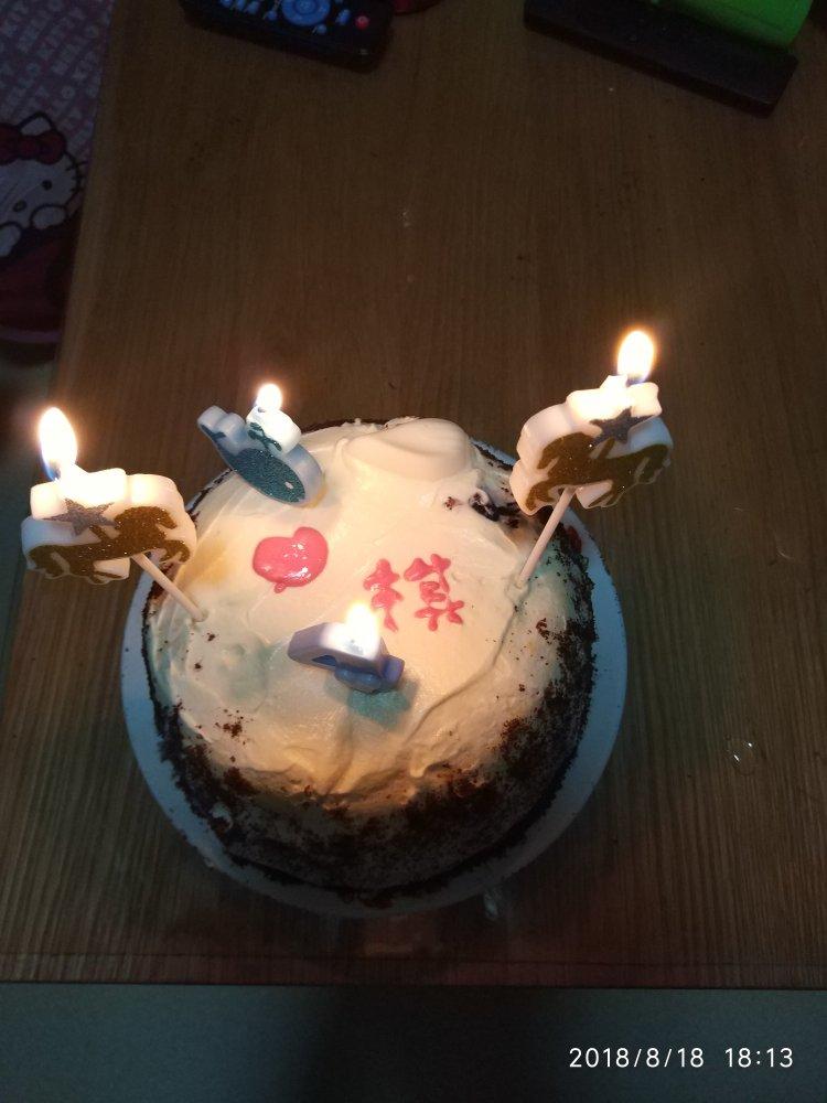 6寸原味戚风蛋糕