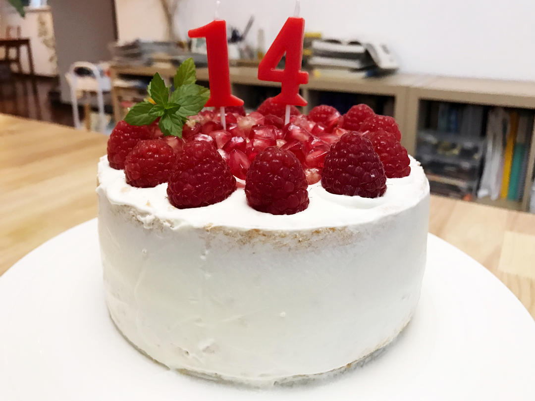 6寸戚风蛋糕（2蛋）