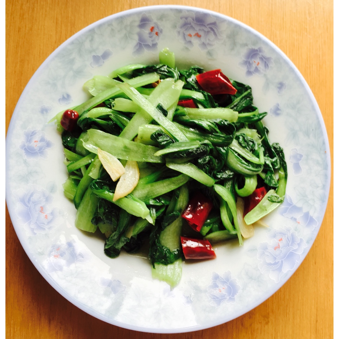 清炒鸡毛菜