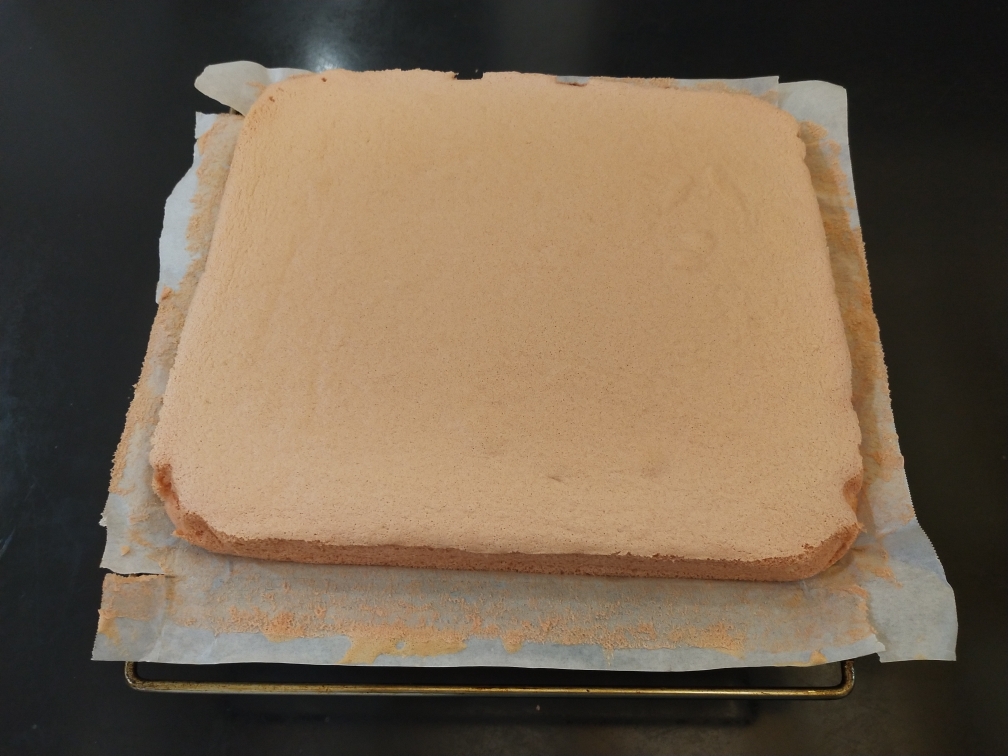 芒果慕斯蛋糕（8寸方形加高慕斯圈）的做法 步骤9