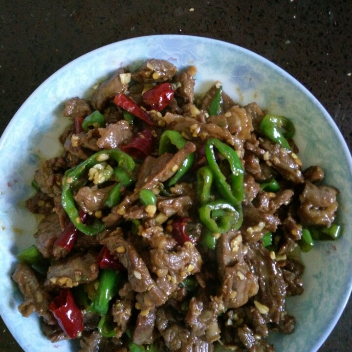 小炒牛肉