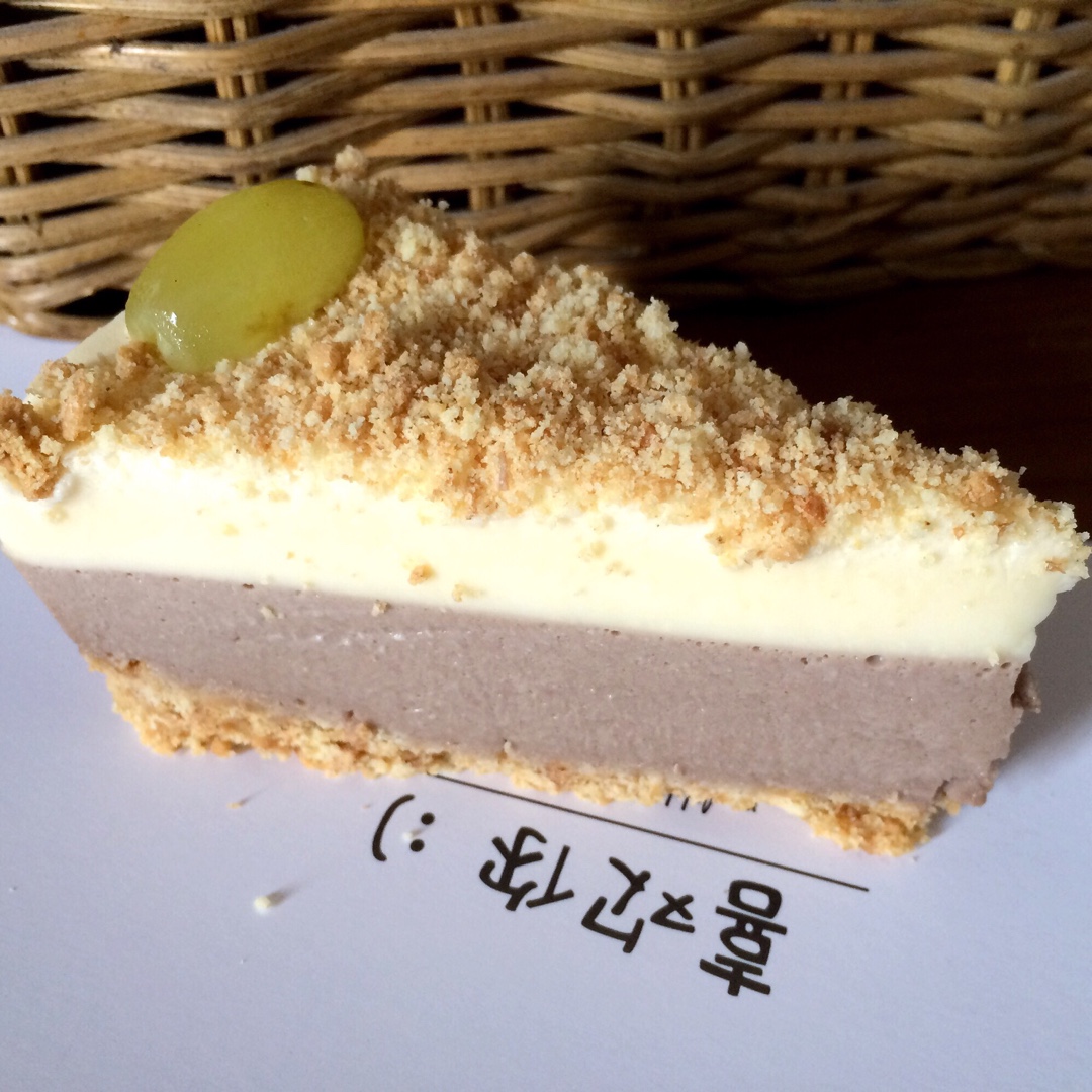 黑白巧克力慕斯蛋糕