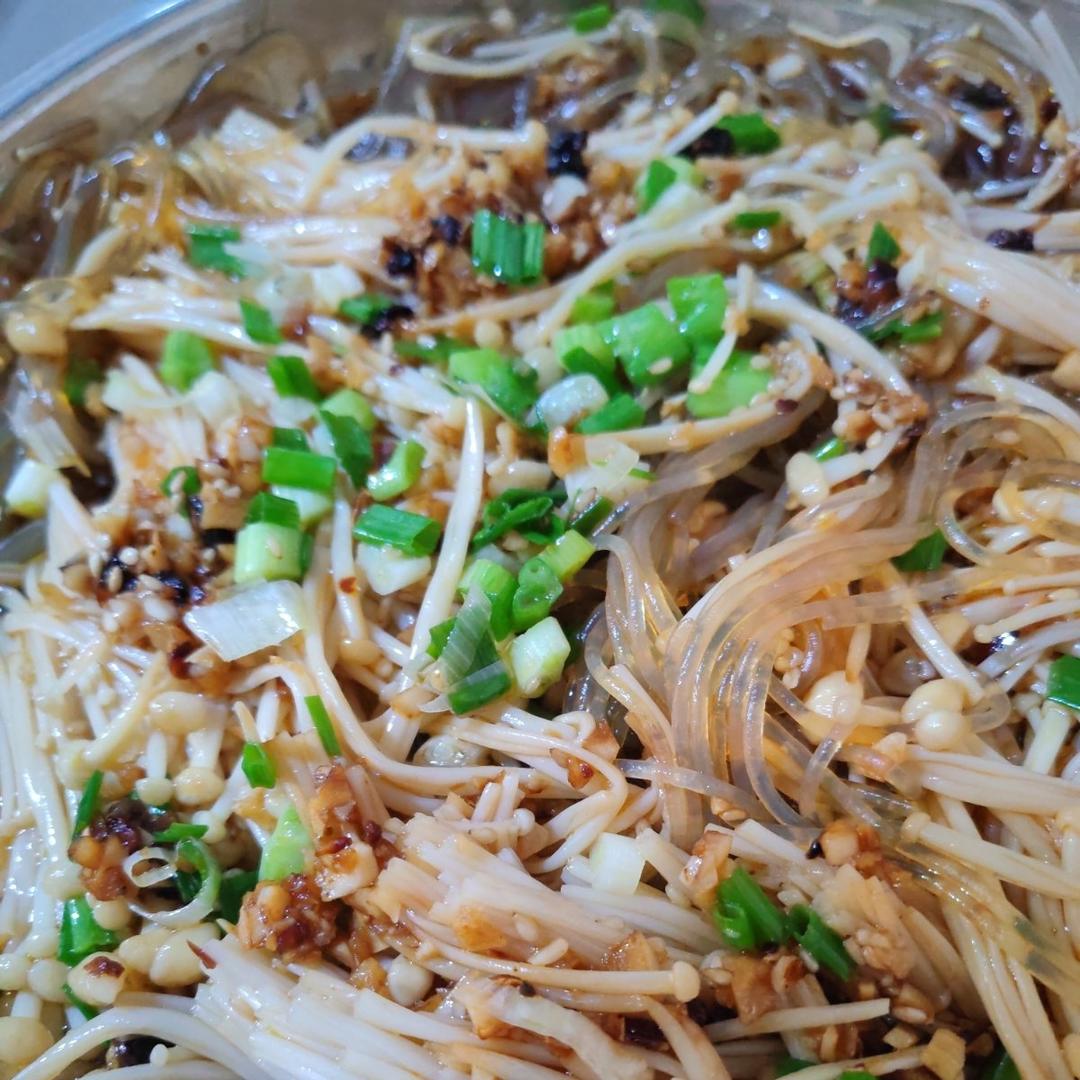 蒜蓉粉丝金针菇