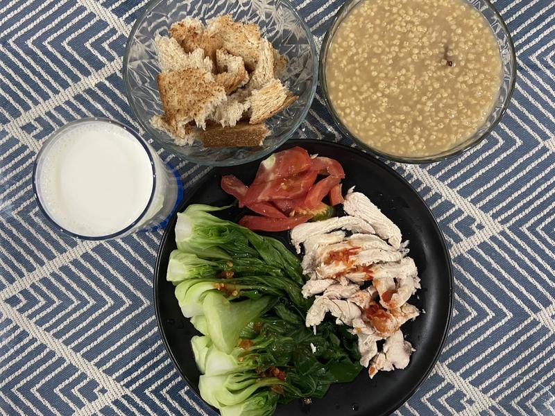 纯奶手撕吐司的做法 步骤1