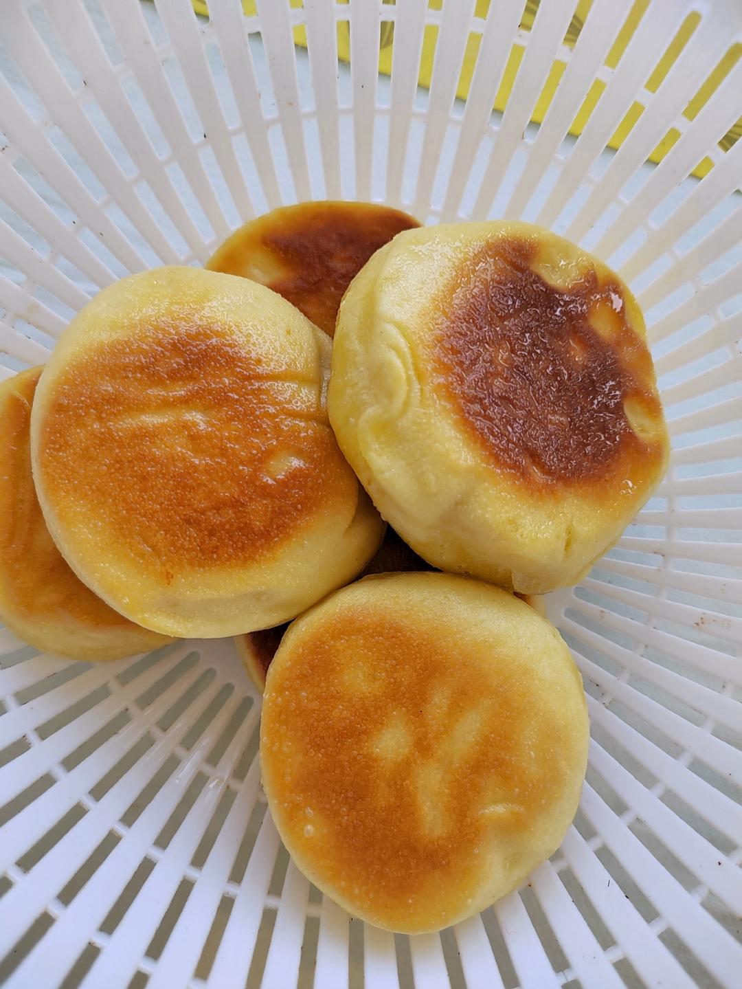 奶香发面饼 | 简单0失败‼️奶香味十足