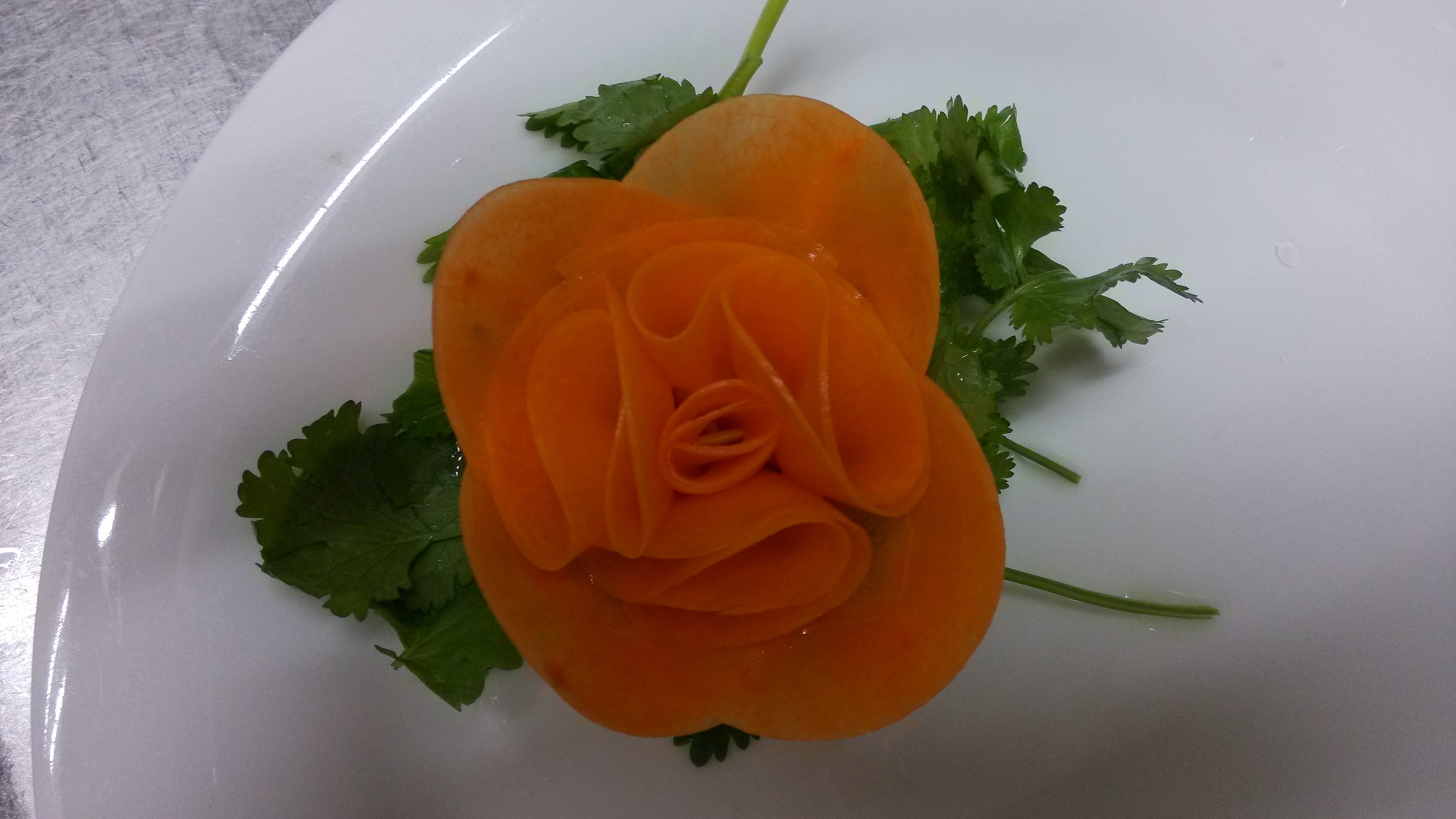 时时归零做的胡萝卜花