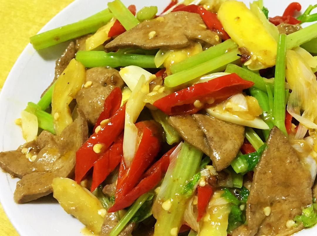 漠雪0405做的泡椒猪肝