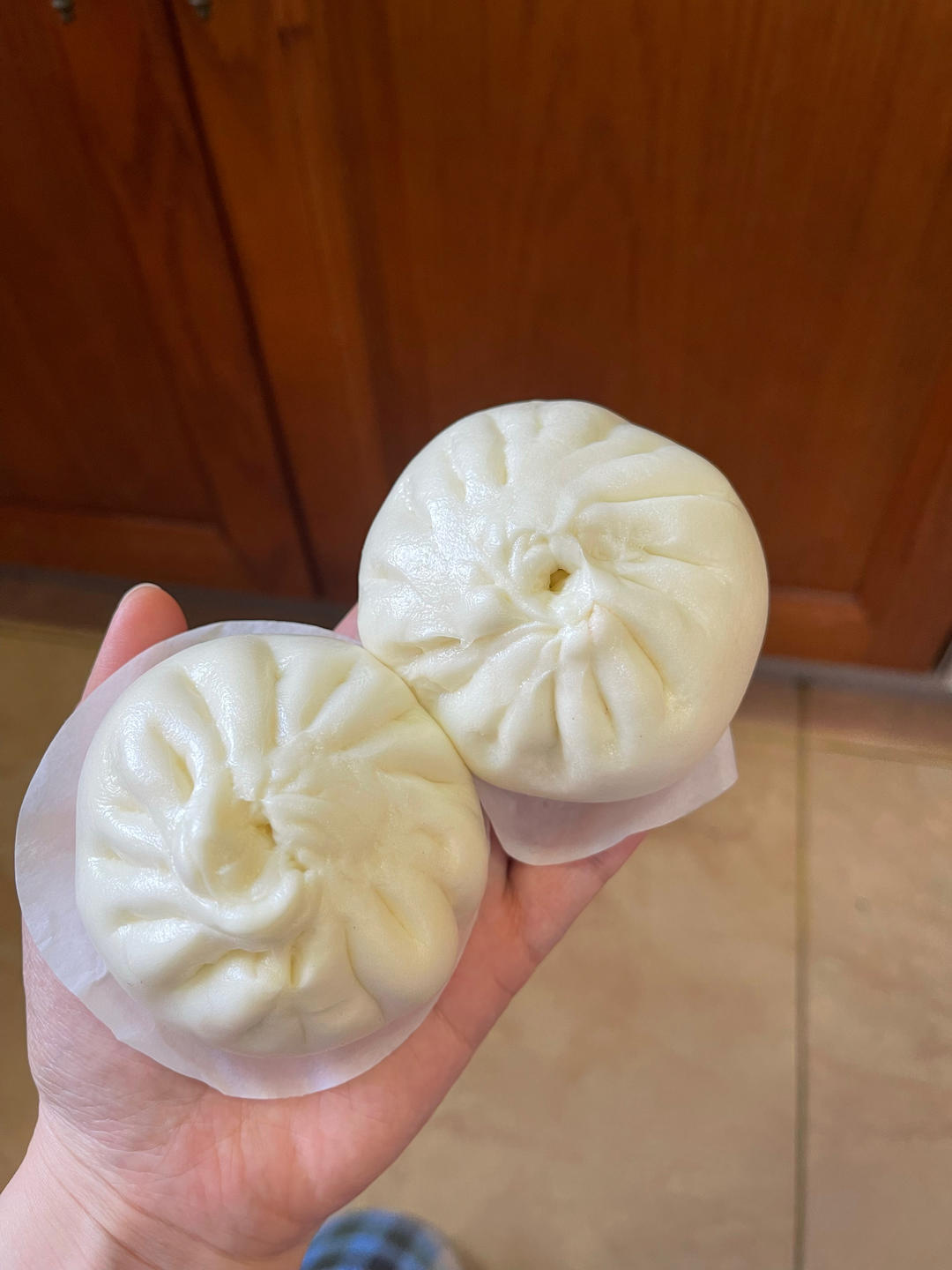 一发奶香小馒头，口感特别好！