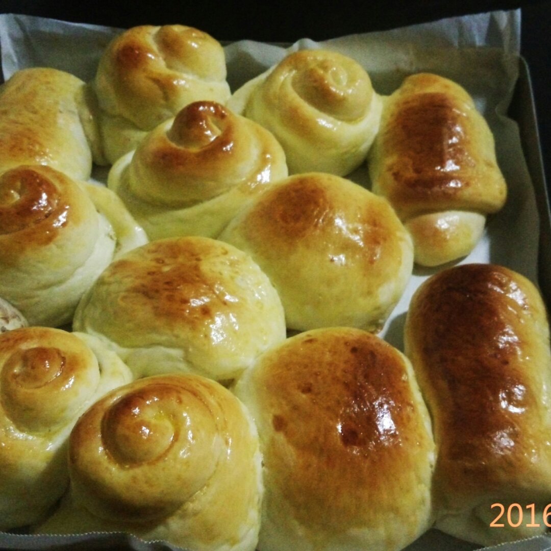 紫薯四叶草面包（汤种法）