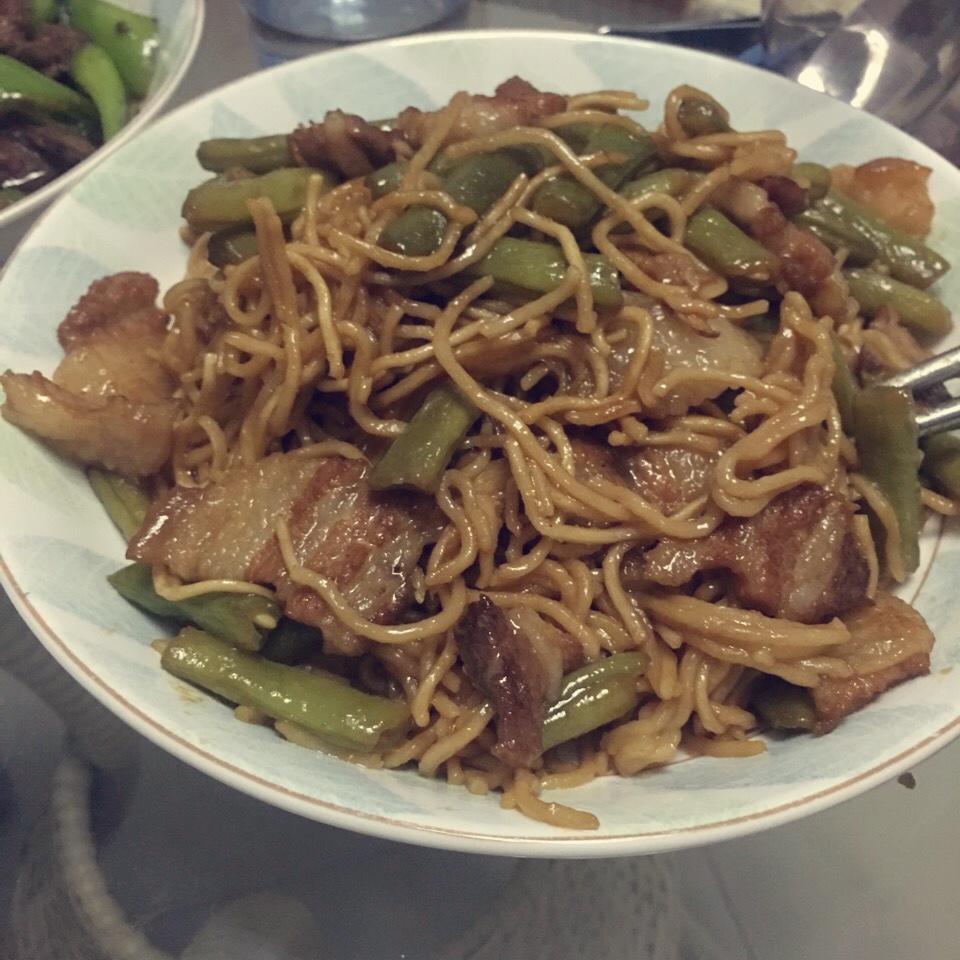 豆角焖面