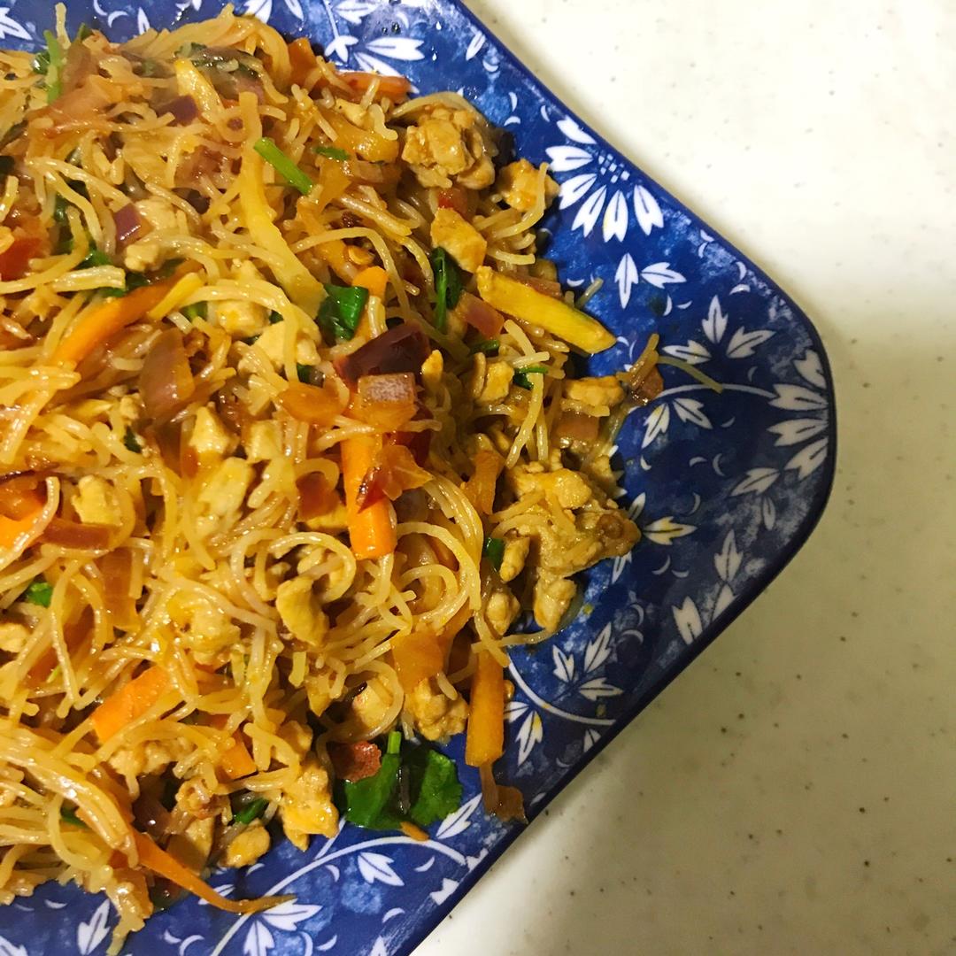 肉末炒粉丝