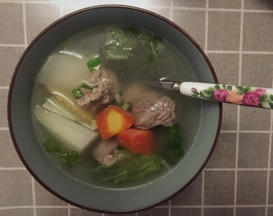 羊肉（羊排）萝卜清汤