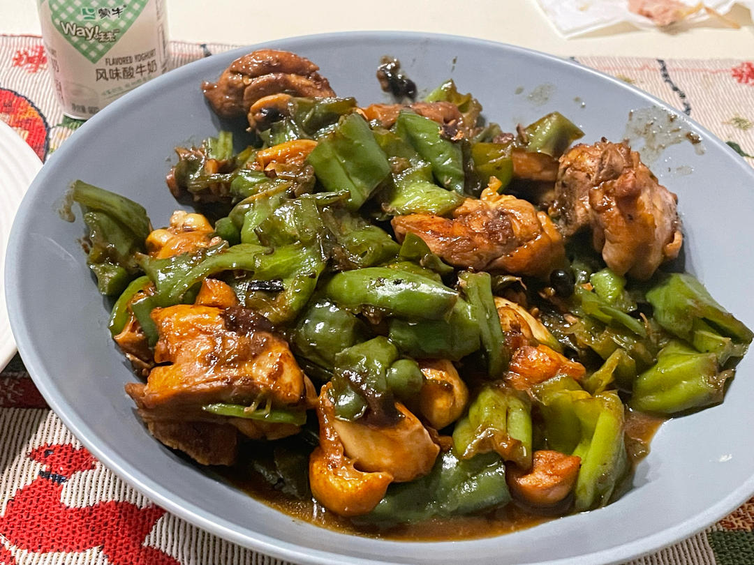 青椒炒鸡腿