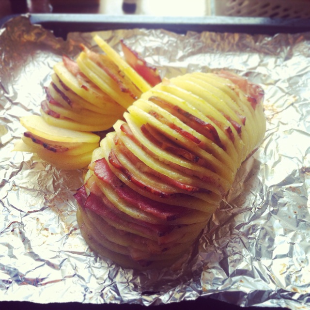 培根风琴烤土豆