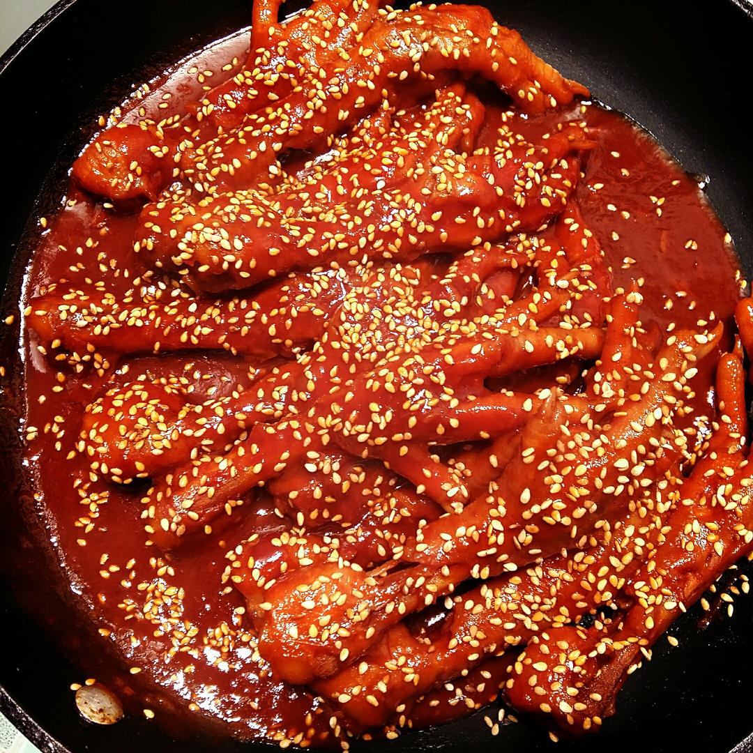 韩式辣鸡爪