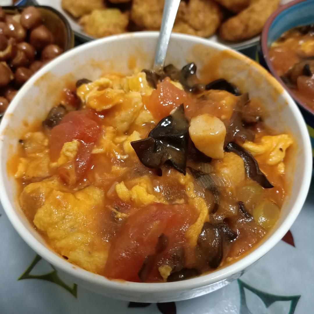 西红柿鸡蛋打卤面