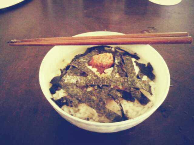 梅子茶泡饭
