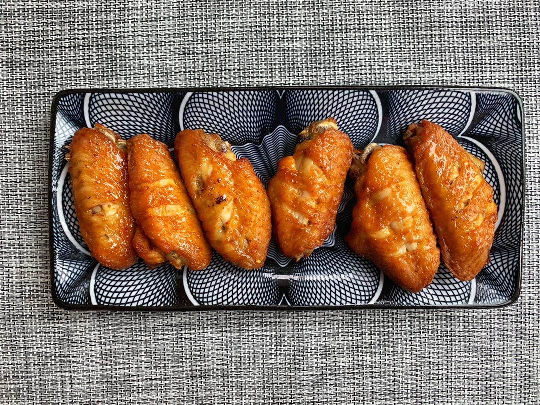 小白零失败空气炸锅奥尔良烤翅
