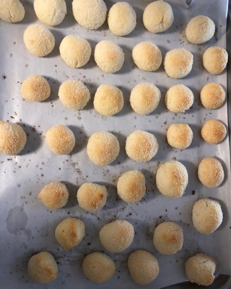 蛋白椰蓉球