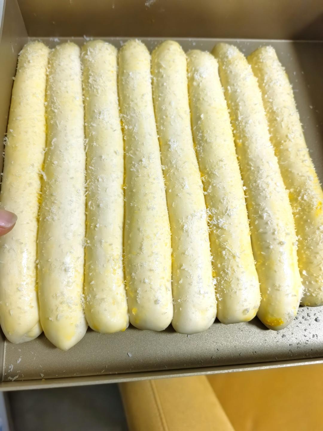 酸奶排包｜自制酸奶酱夹心｜柔软爆浆