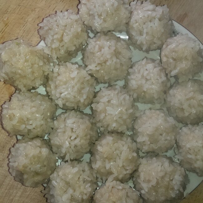 糯米珍珠丸子