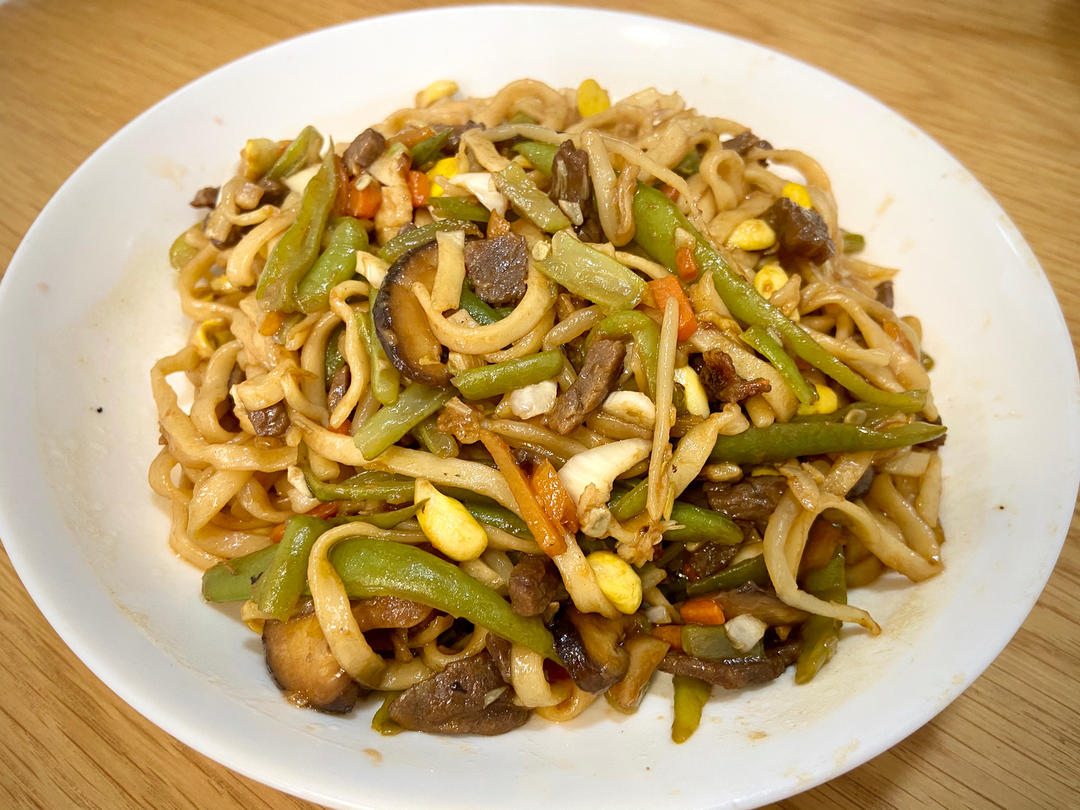 豆角焖面