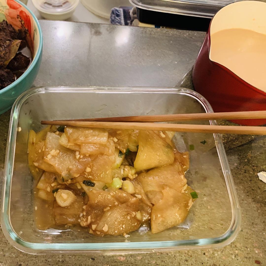 蚝油焖冬瓜