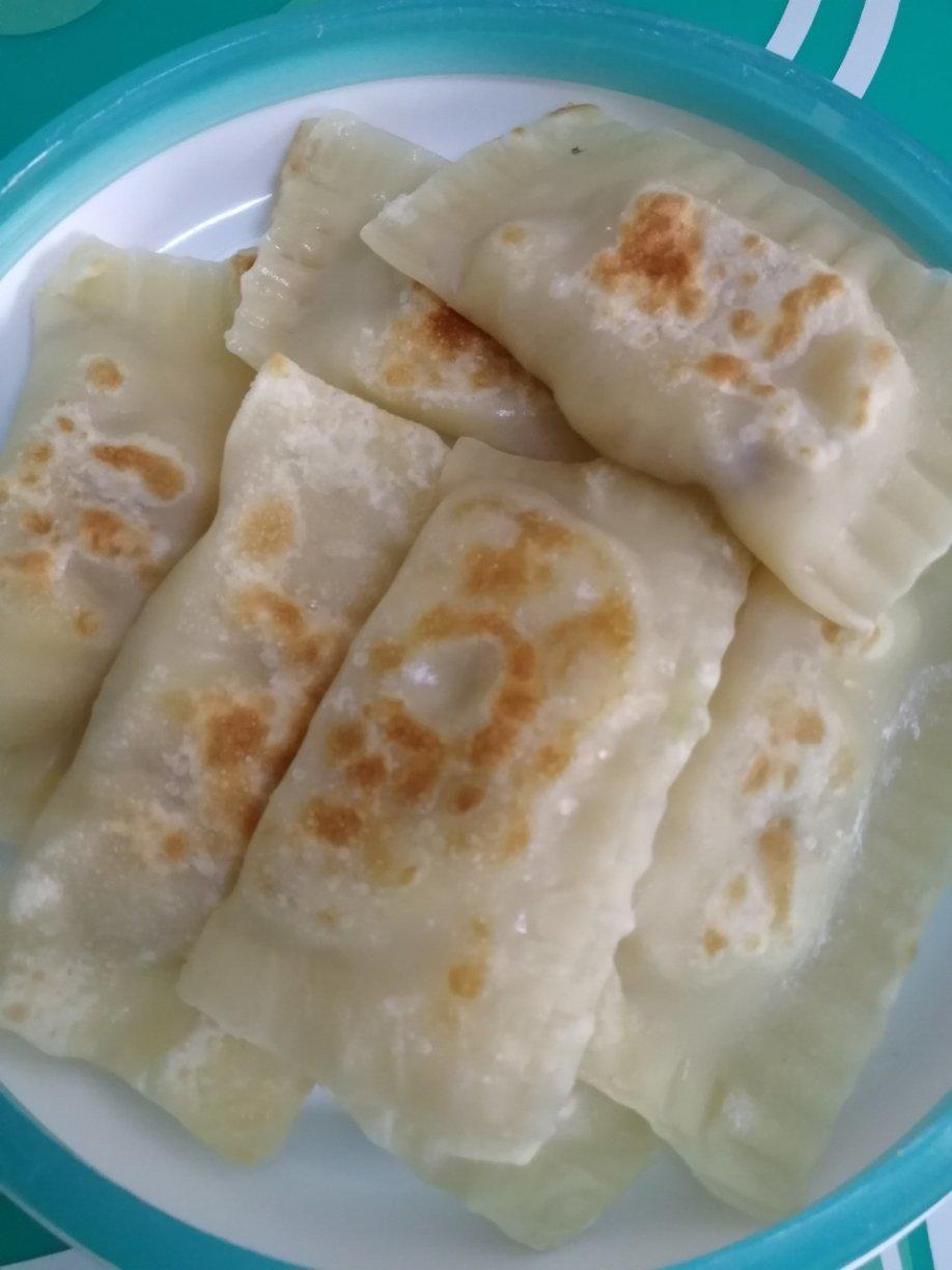 馄饨皮香蕉派