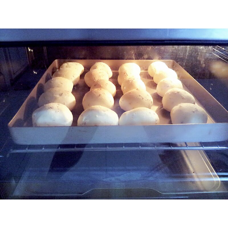 黑芝麻麻薯面包