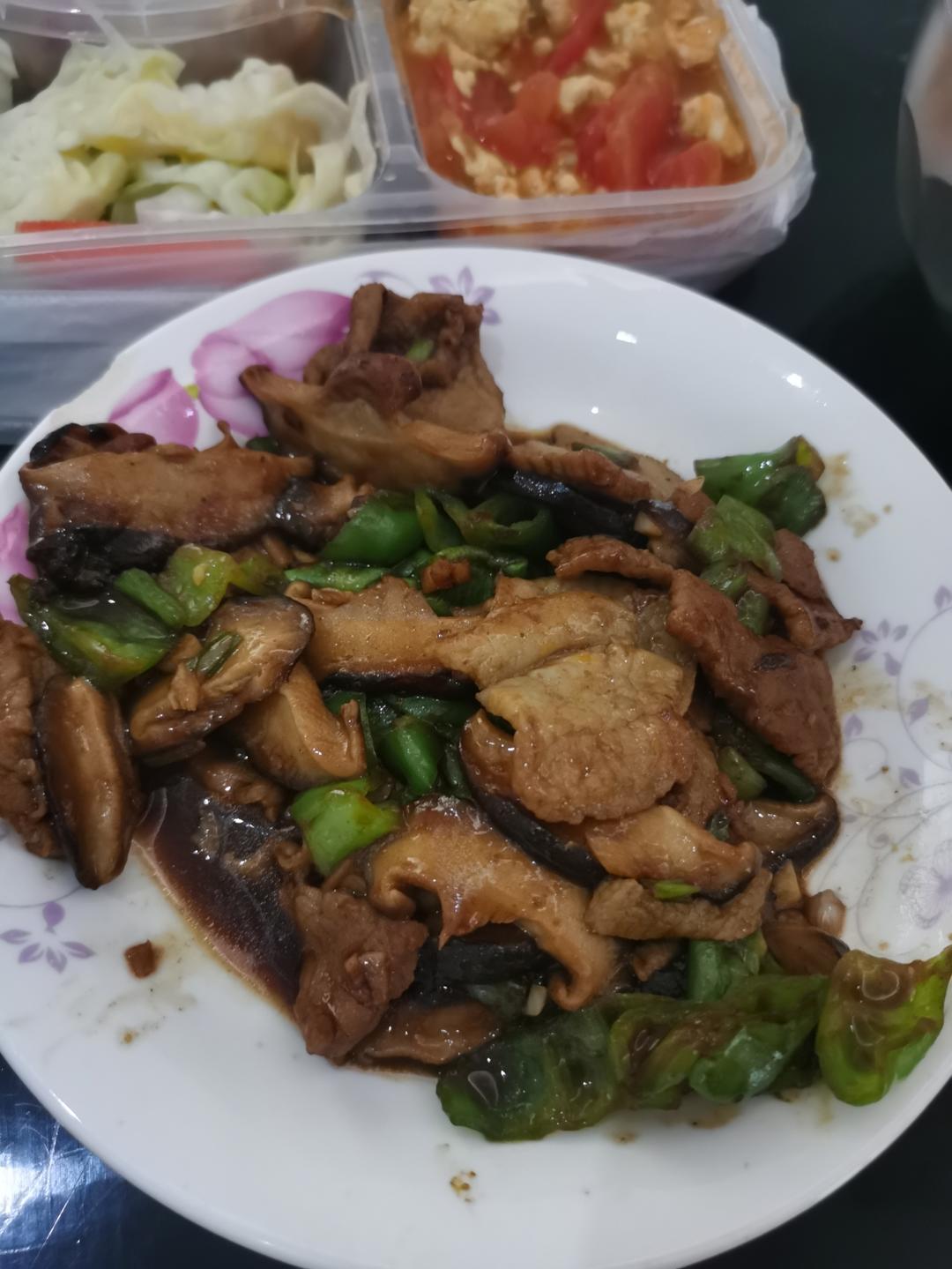 耗油香菇炒肉