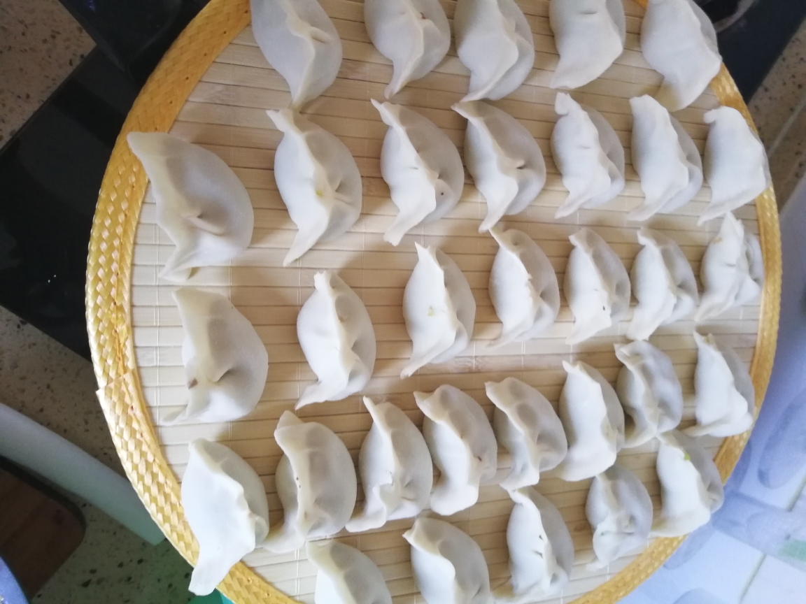 香菇青椒水饺