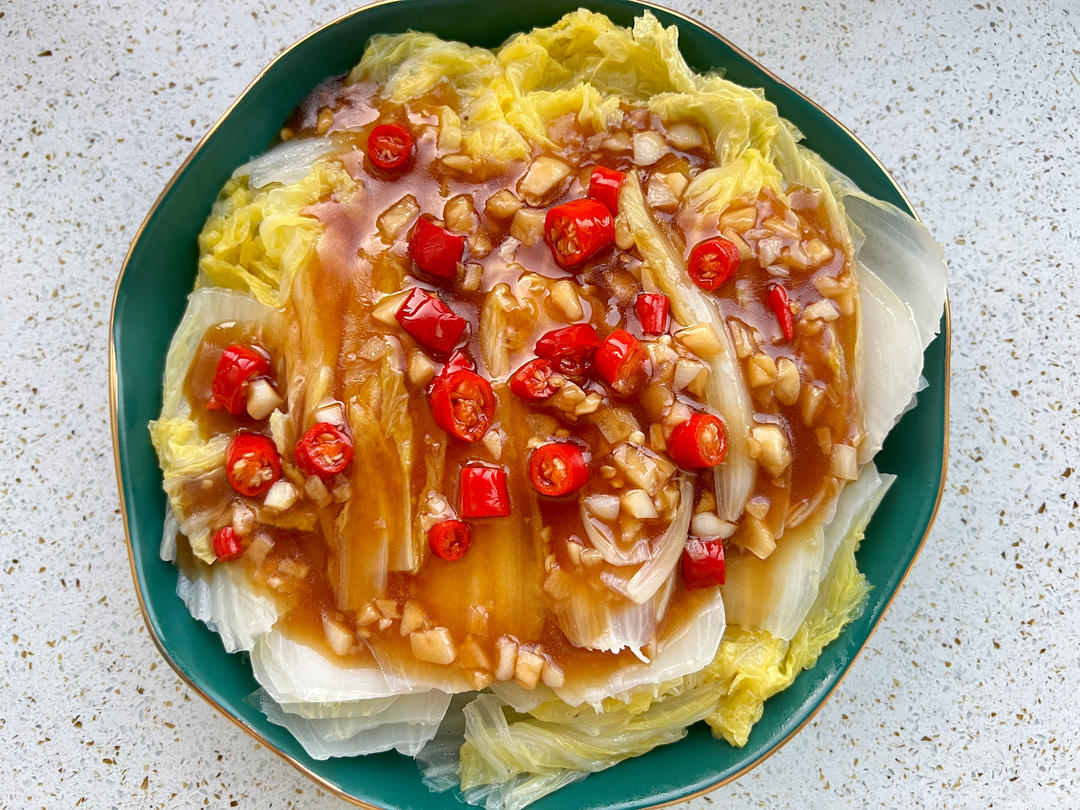 低卡美味，好吃不胖的蚝油娃娃菜