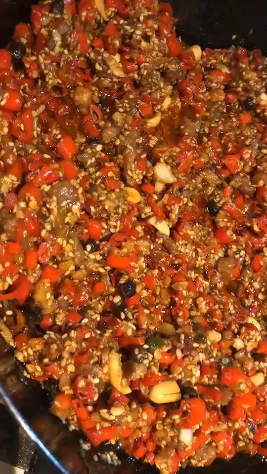 好吃到停不下来的牛肉辣椒酱