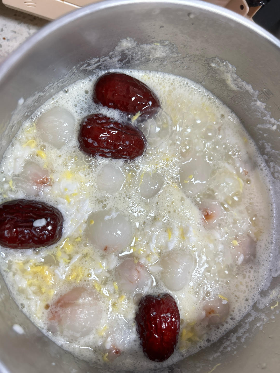补气血小甜水/荔枝醪糟蒸鸡蛋