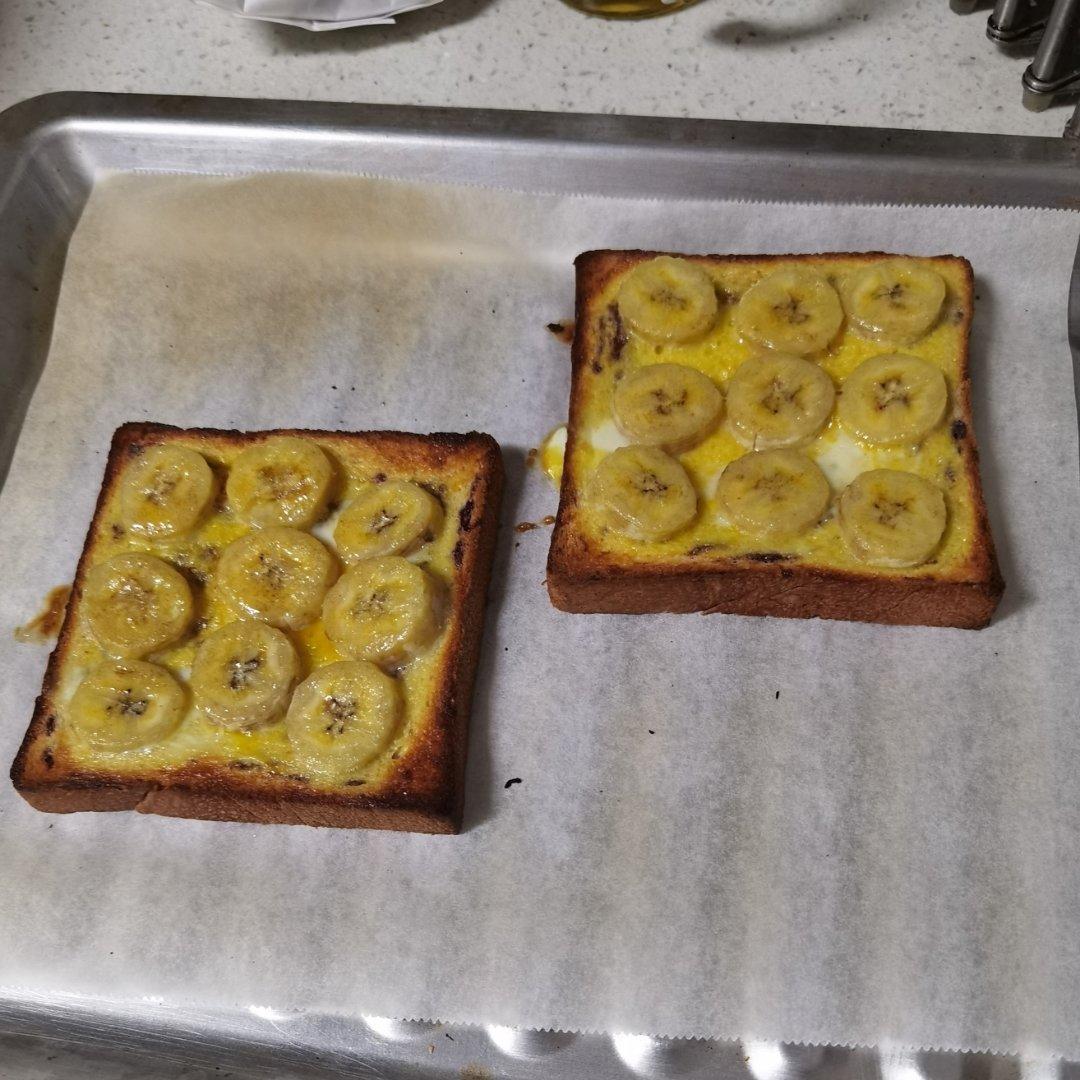 好吃到哭的香蕉烤吐司❗️酥脆香甜❗️零失败❗️