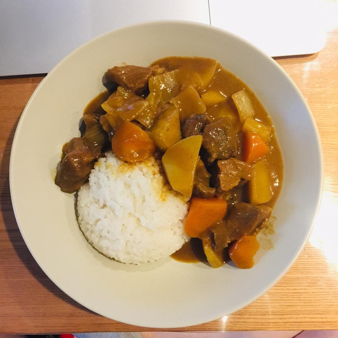 堂妈教你做咖喱牛肉饭