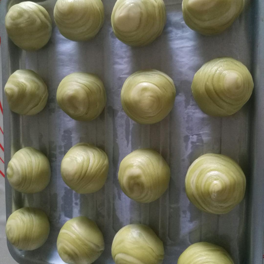 抹茶红豆酥 （详细步骤）