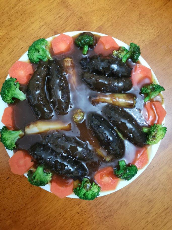 葱烧海参
