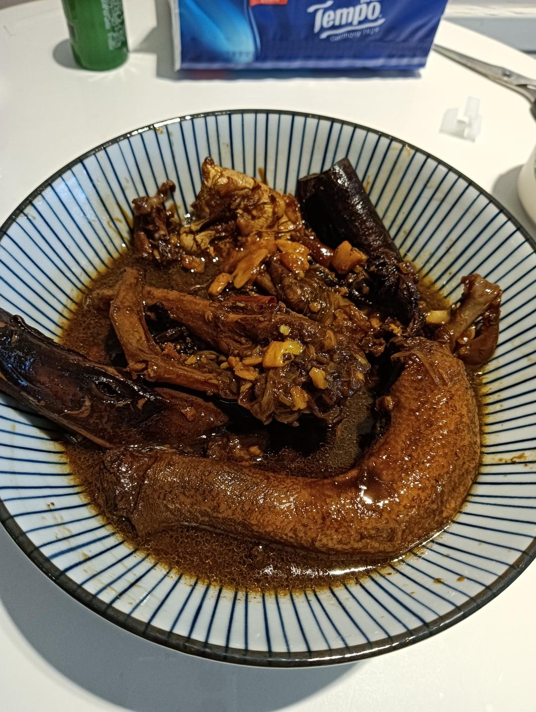 烧鸭子（重口味下饭菜）