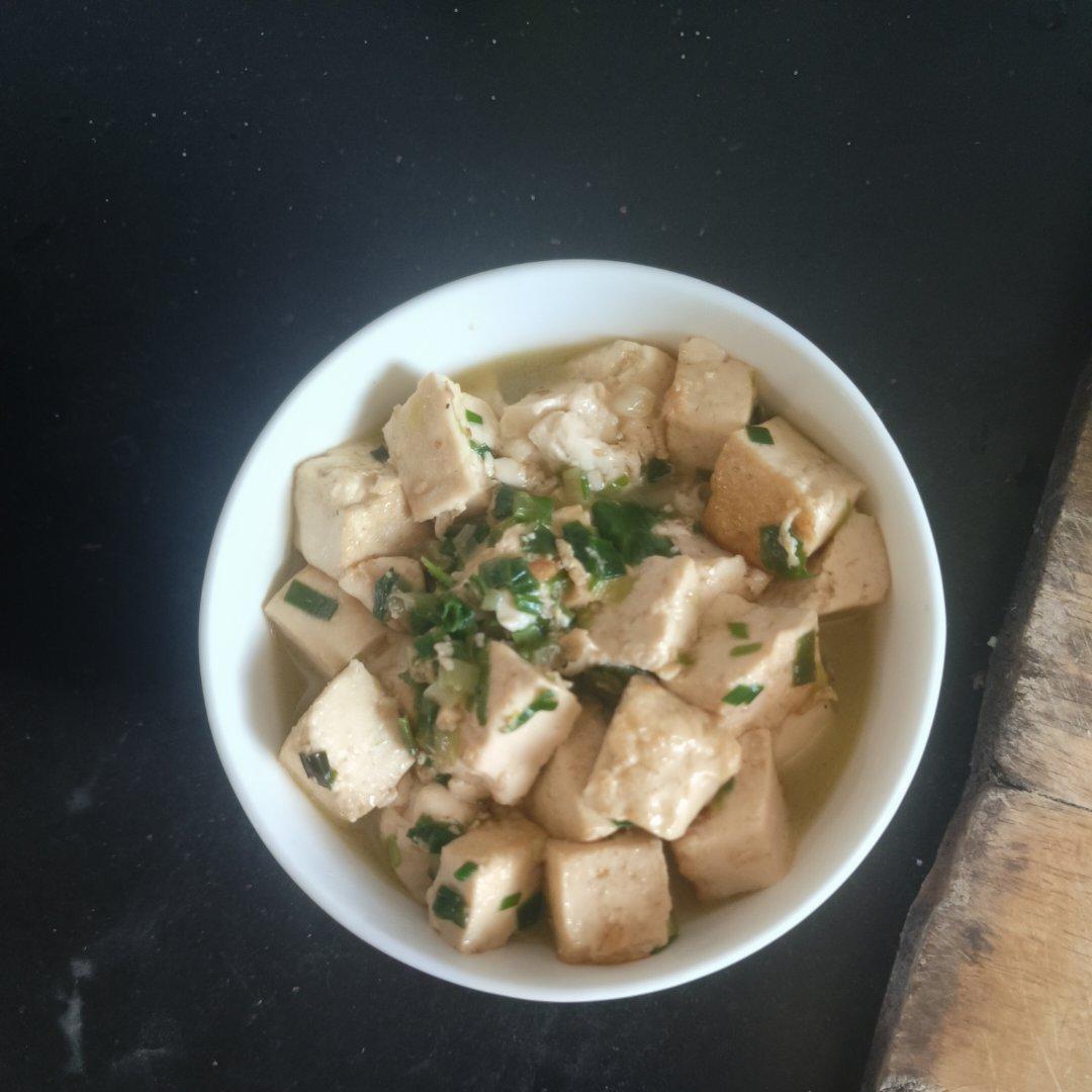 小葱香煎豆腐